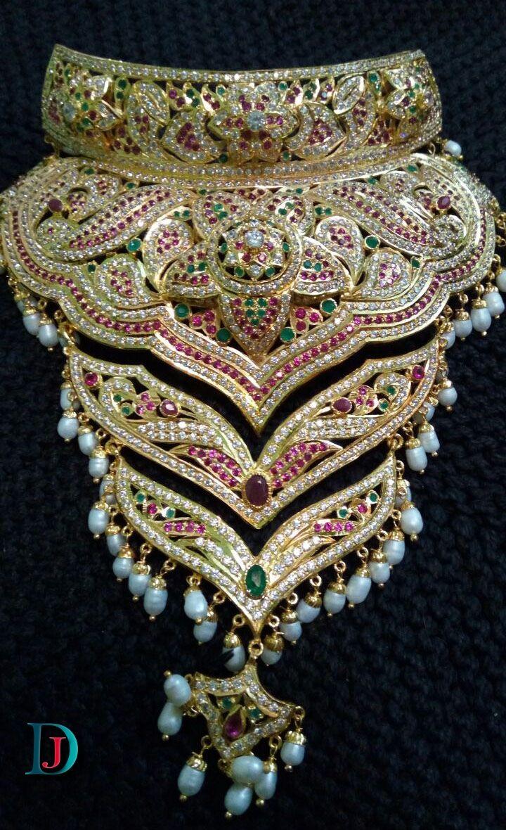New and Latest Design of Rajasthani Desi gold Jodha-Haar 
