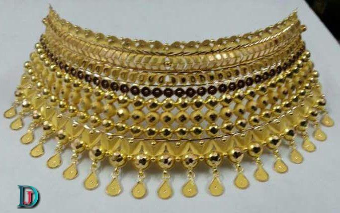 New and Latest Design of Rajasthani Desi gold Jodha-Haar 