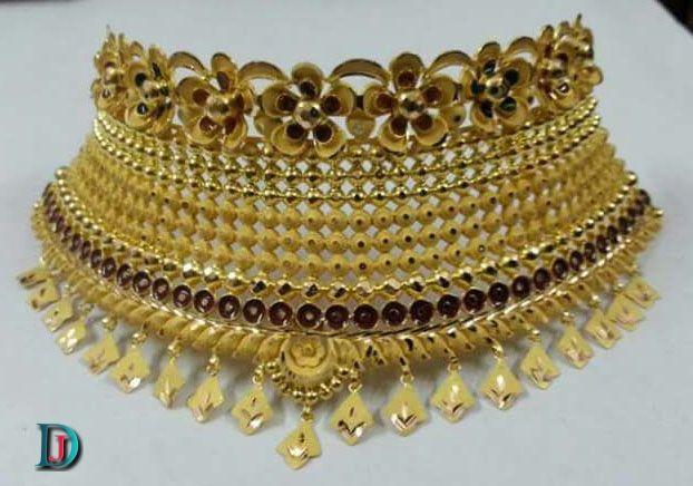 New and Latest Design of Rajasthani Desi gold Jodha-Haar 