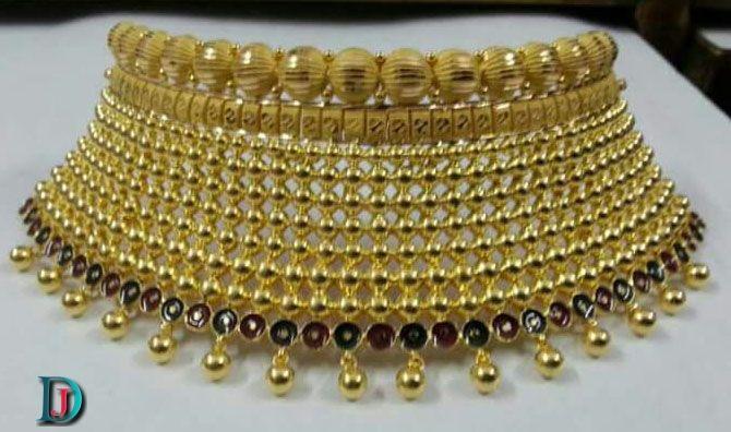 New and Latest Design of Rajasthani Desi gold Jodha-Haar 
