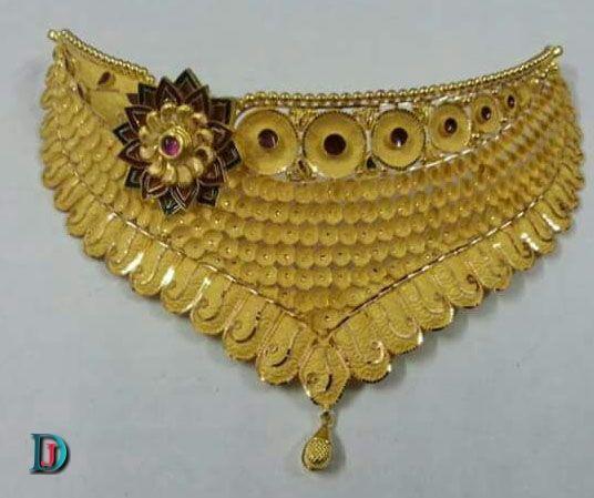 New and Latest Design of Rajasthani Desi gold Jodha-Haar 