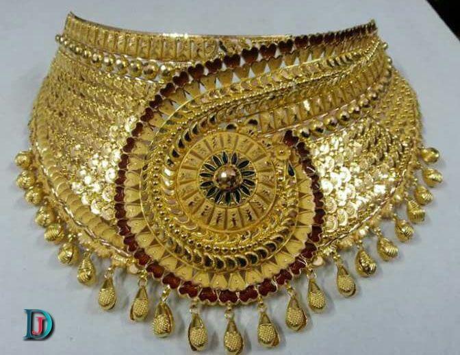 New and Latest Design of Rajasthani Desi gold Jodha-Haar 