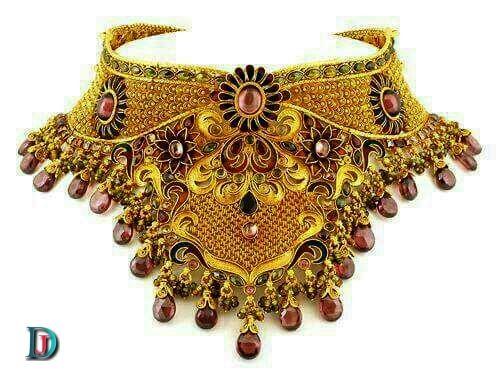 New and Latest Design of Rajasthani Desi gold Jodha-Haar 