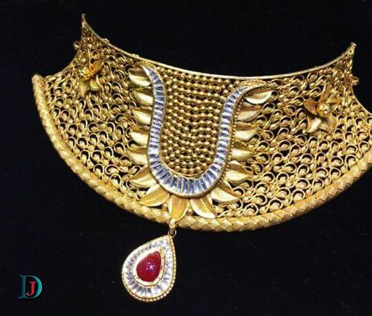 New and Latest Design of Rajasthani Desi gold Jodha-Haar 