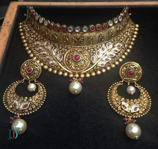 New and Latest Design of Rajasthani Desi gold Jodha-Haar 