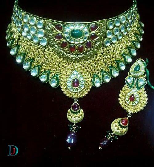 न्यू एंड लेटेस्ट डिजाईन राजस्थानी देसी गोल्ड जोधा-हार 