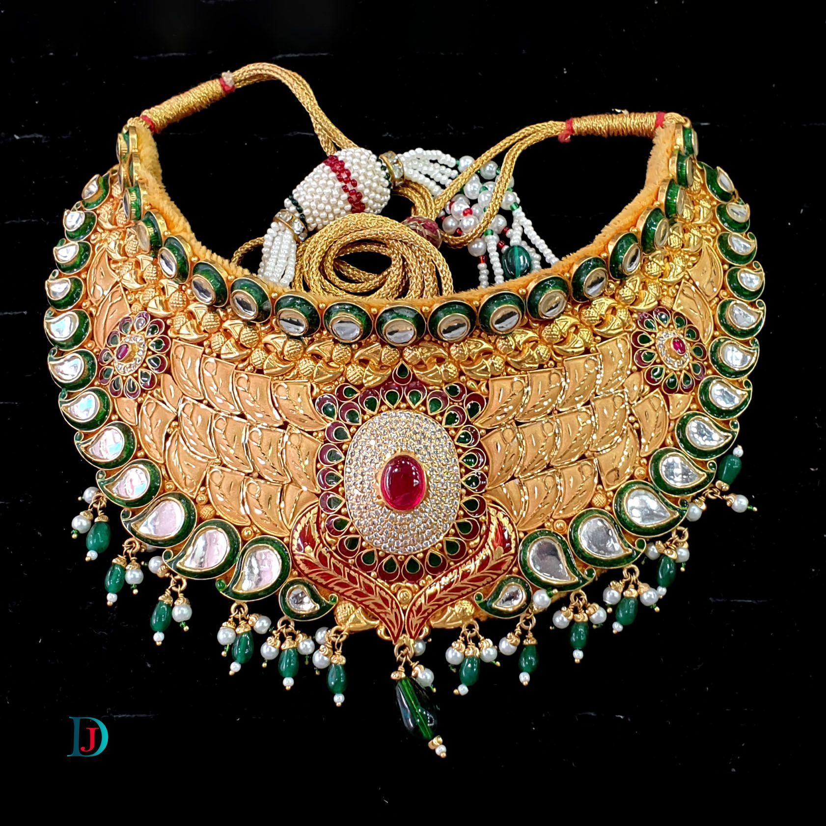 New and Latest Design of Desi Indian Rajasthani Gold Jodha-Haar 