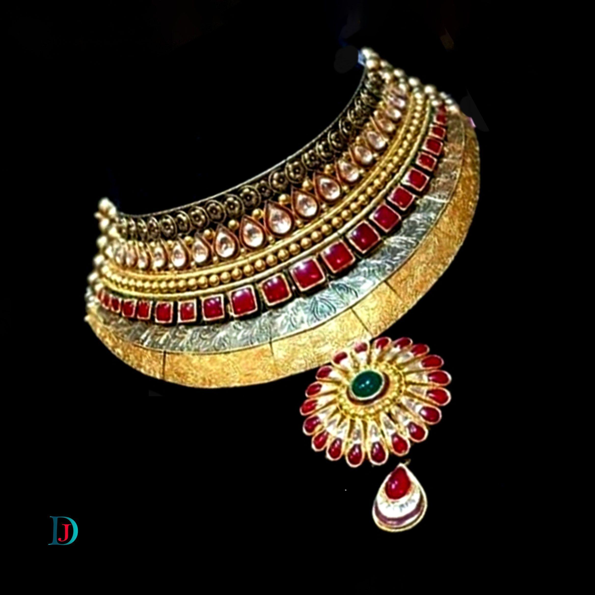 New and Latest Design of Desi Indian Rajasthani Gold Jodha-Haar 