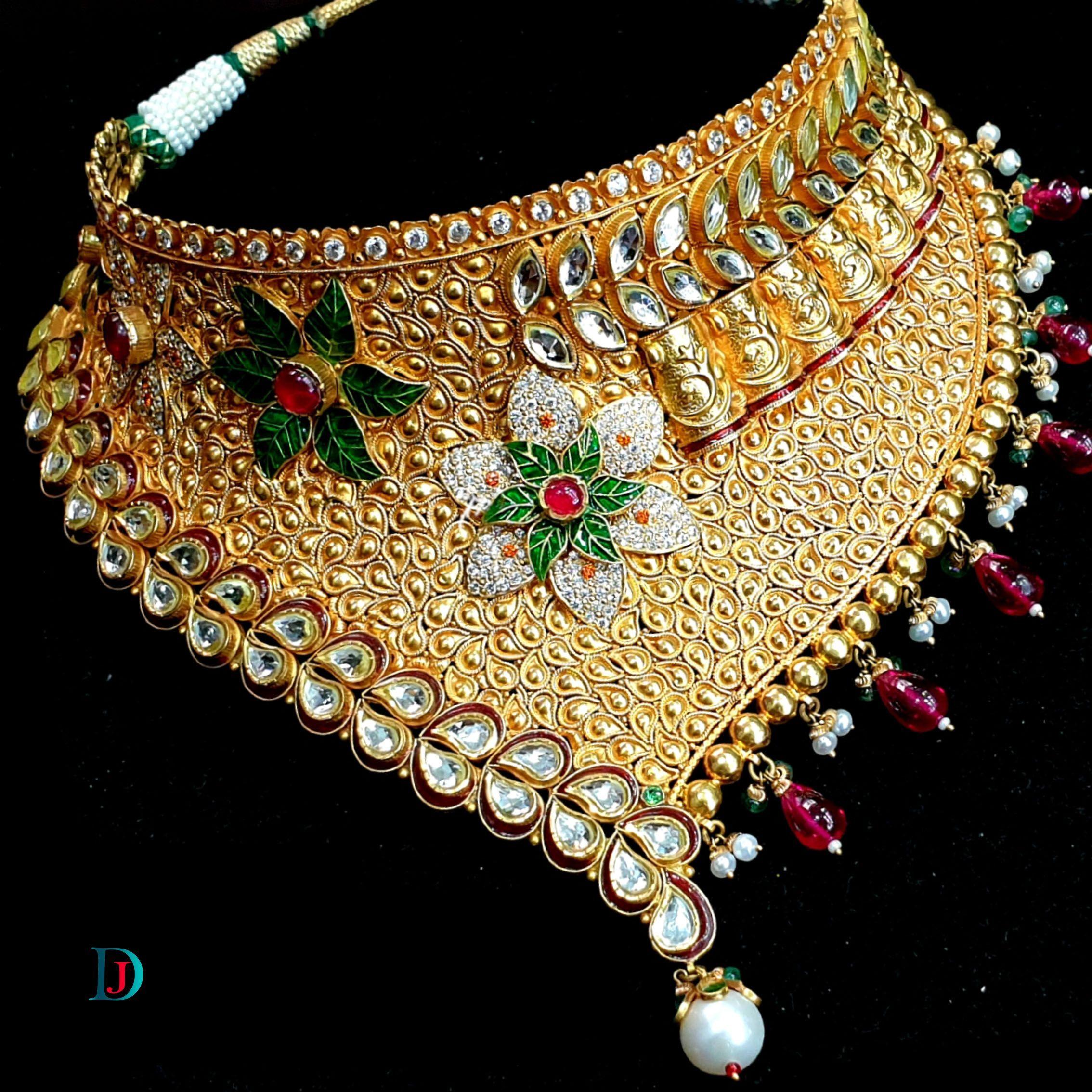 New and Latest Design of Desi Indian Rajasthani Gold Jodha-Haar 