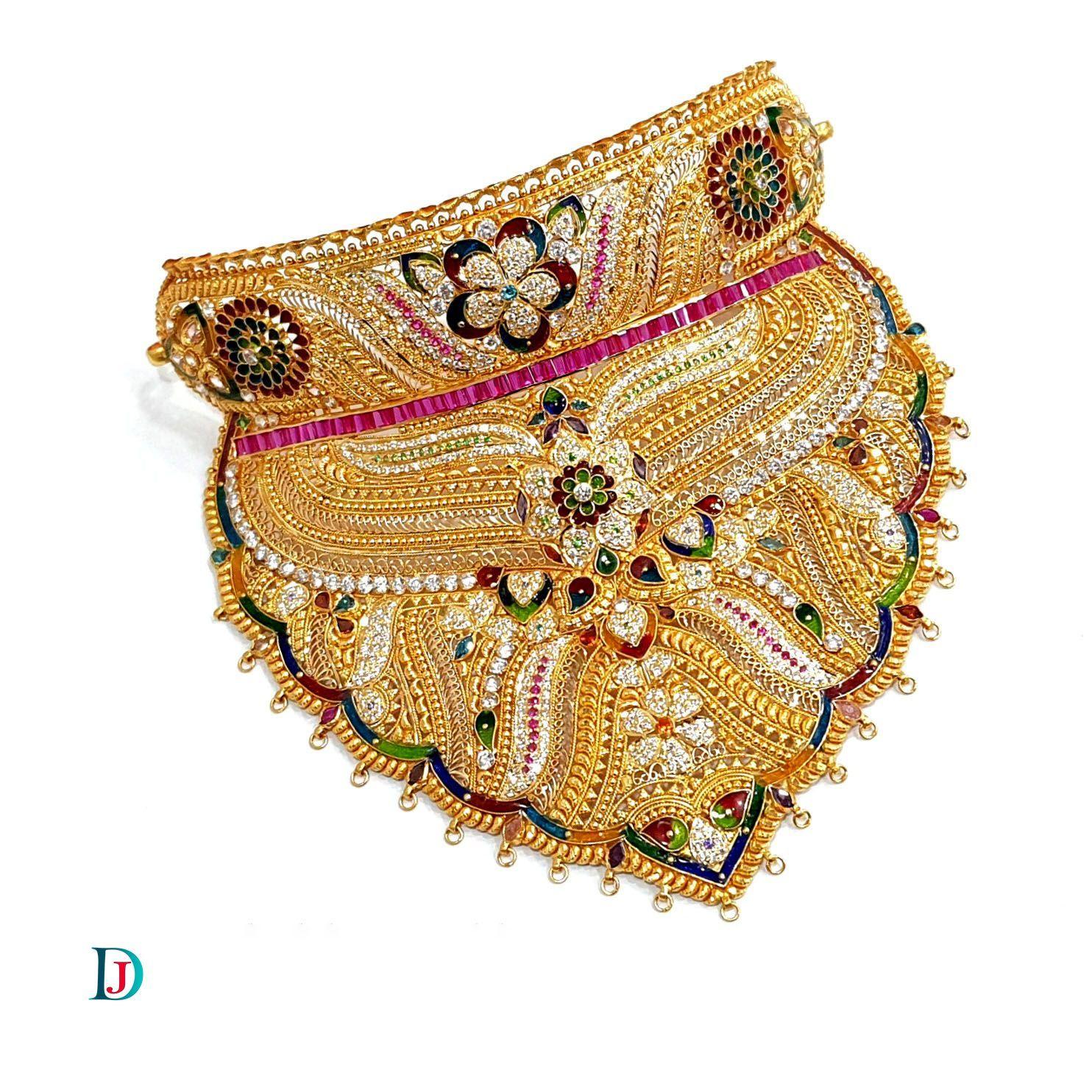 New and Latest Design of Desi Indian Rajasthani Gold Jodha-Haar 