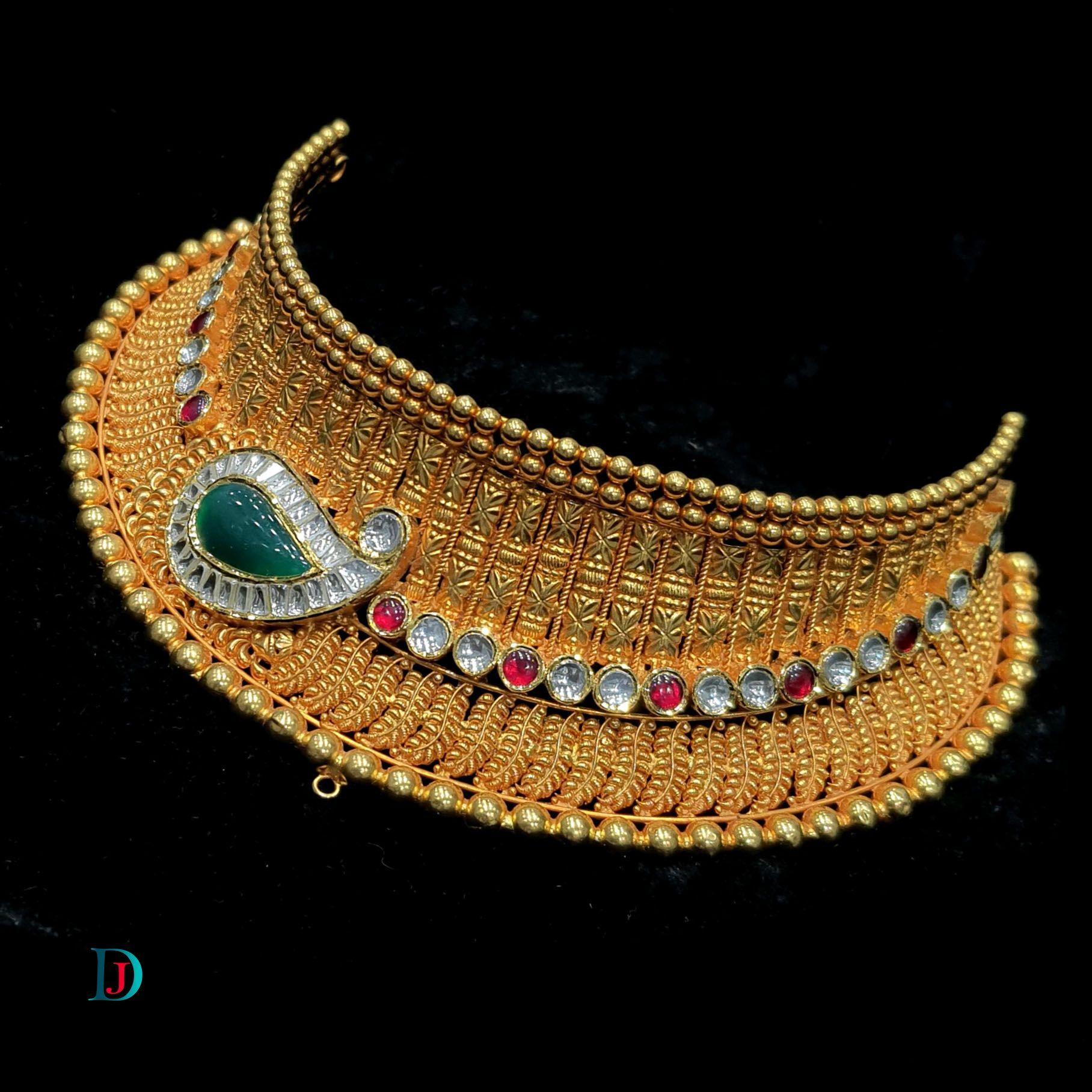 New and Latest Design of Desi Indian Rajasthani Gold Jodha-Haar 