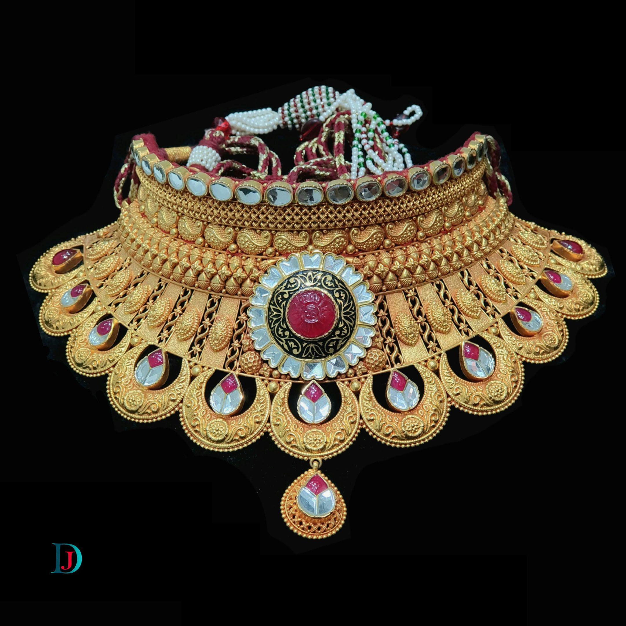 New and Latest Design of Desi Indian Rajasthani Gold Jodha-Haar 