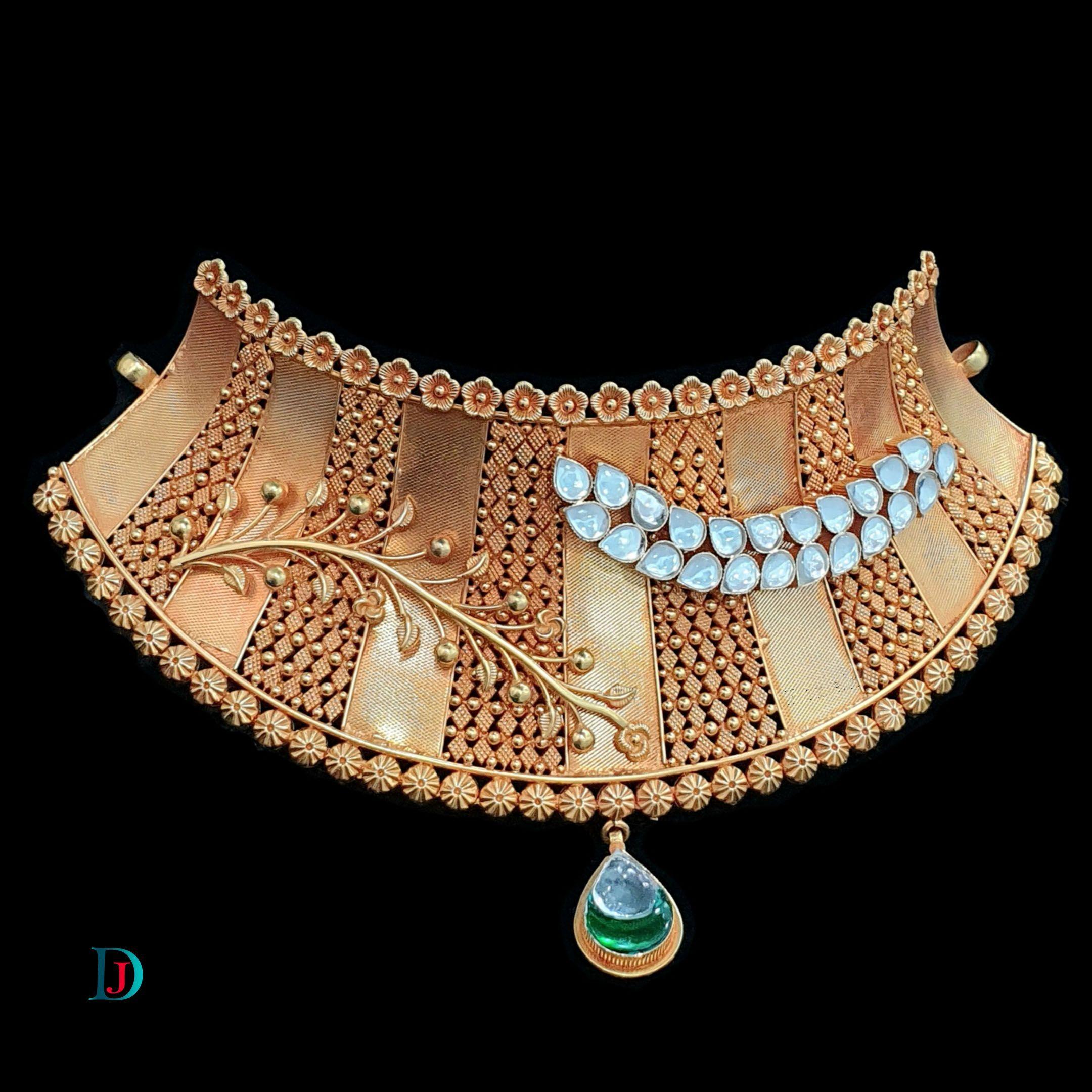 New and Latest Design of Desi Indian Rajasthani Gold Jodha-Haar 