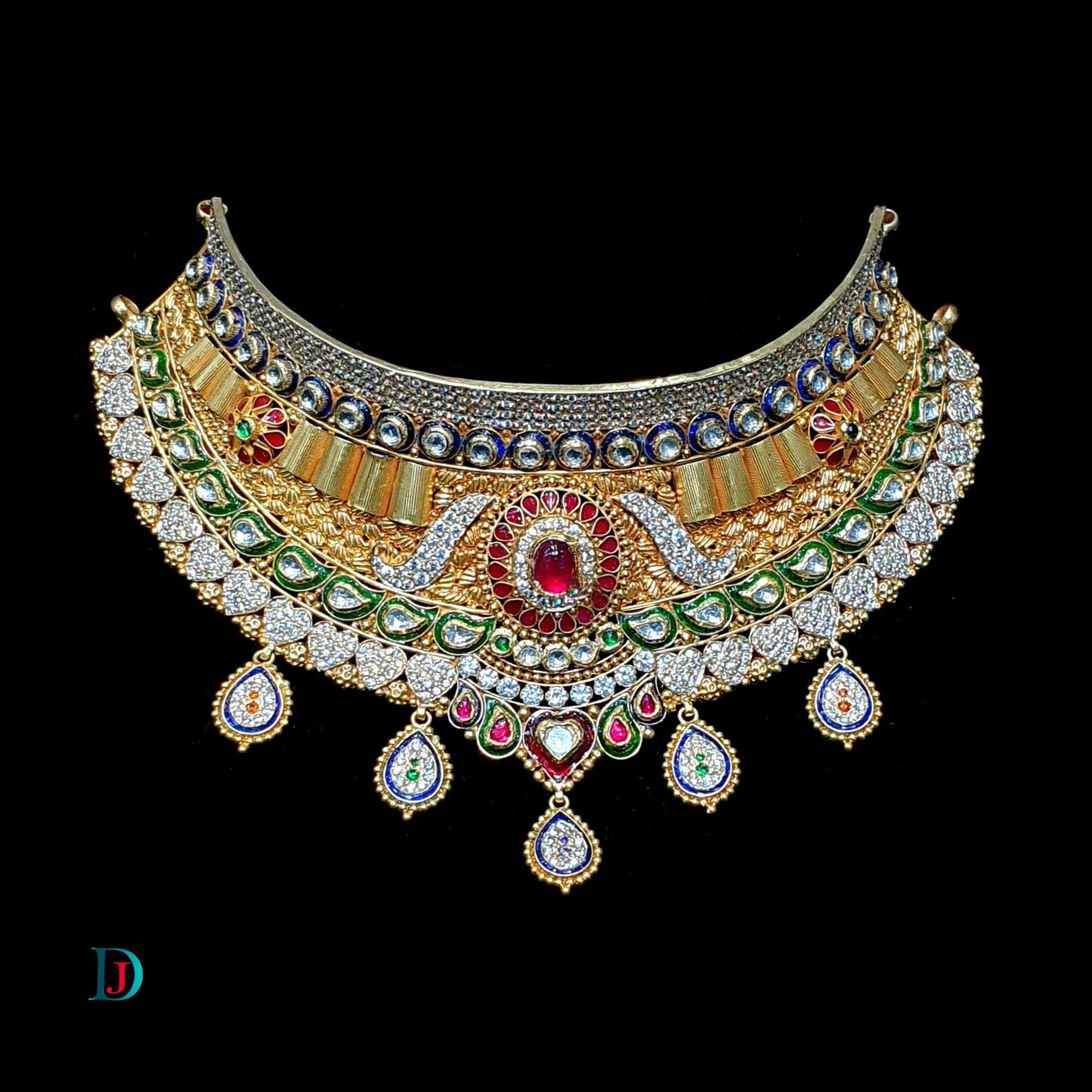 New and Latest Design of Desi Indian Rajasthani Gold Jodha-Haar 