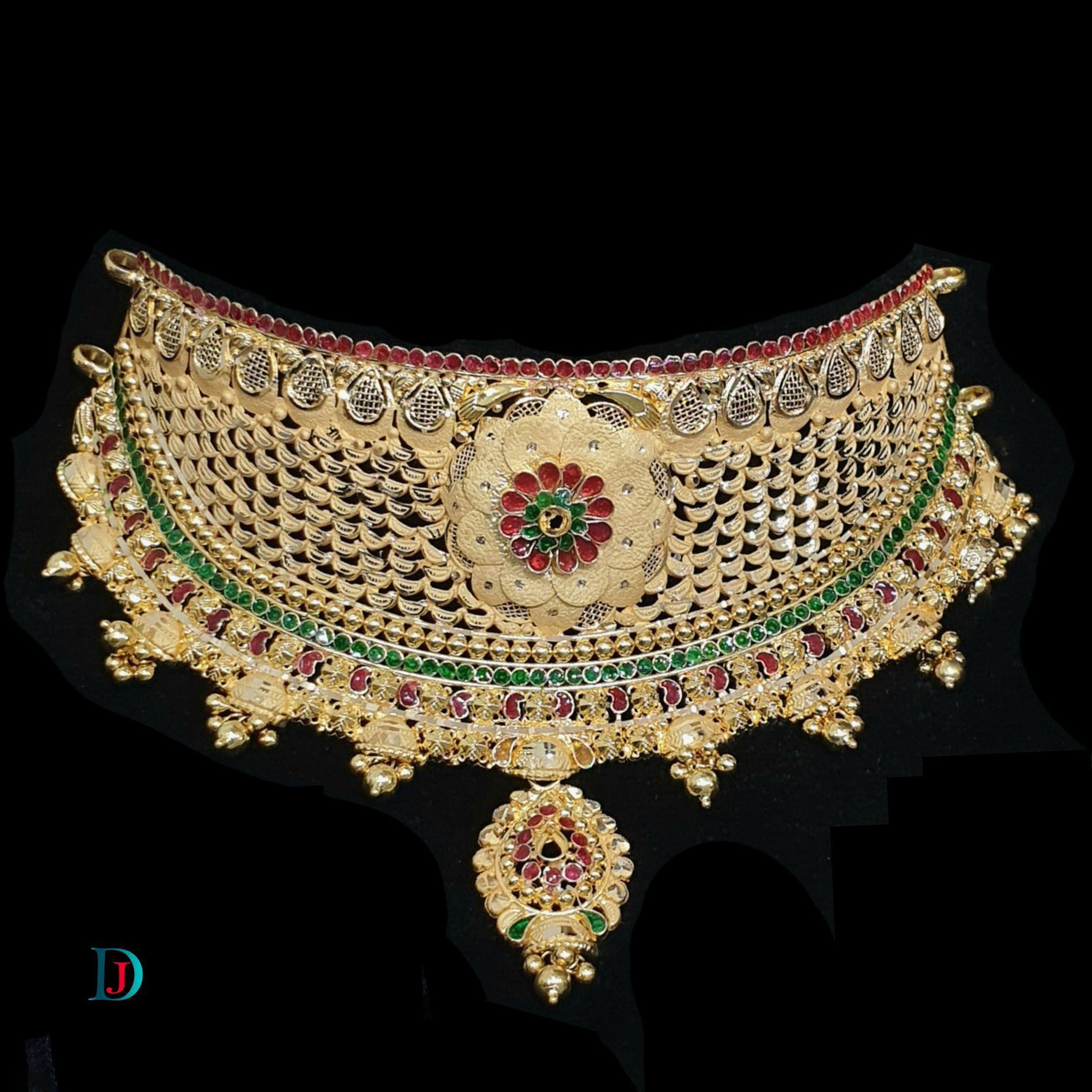 New and Latest Design of Desi Indian Rajasthani Gold Jodha-Haar 