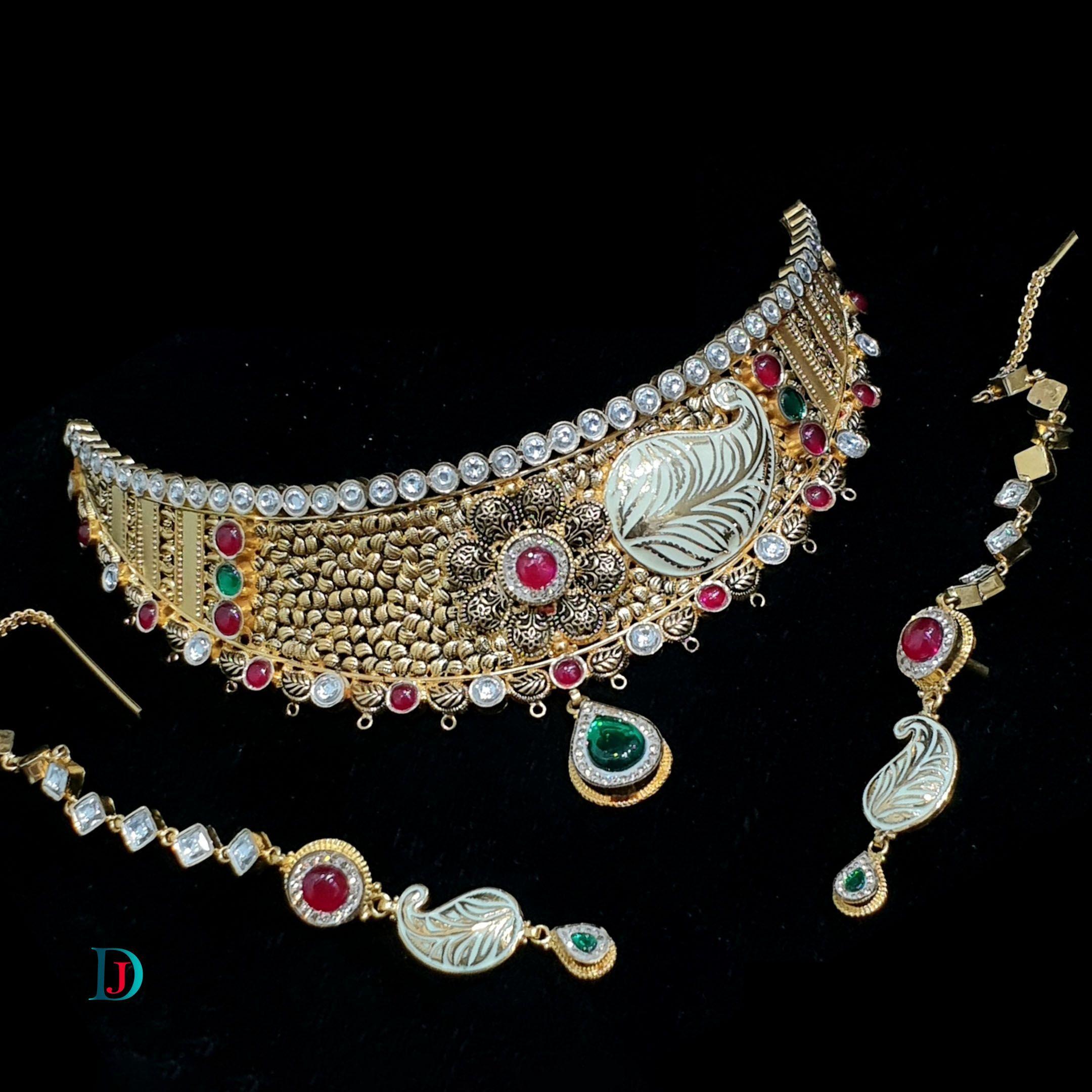 New and Latest Design of Desi Indian Rajasthani Gold Jodha-Haar 