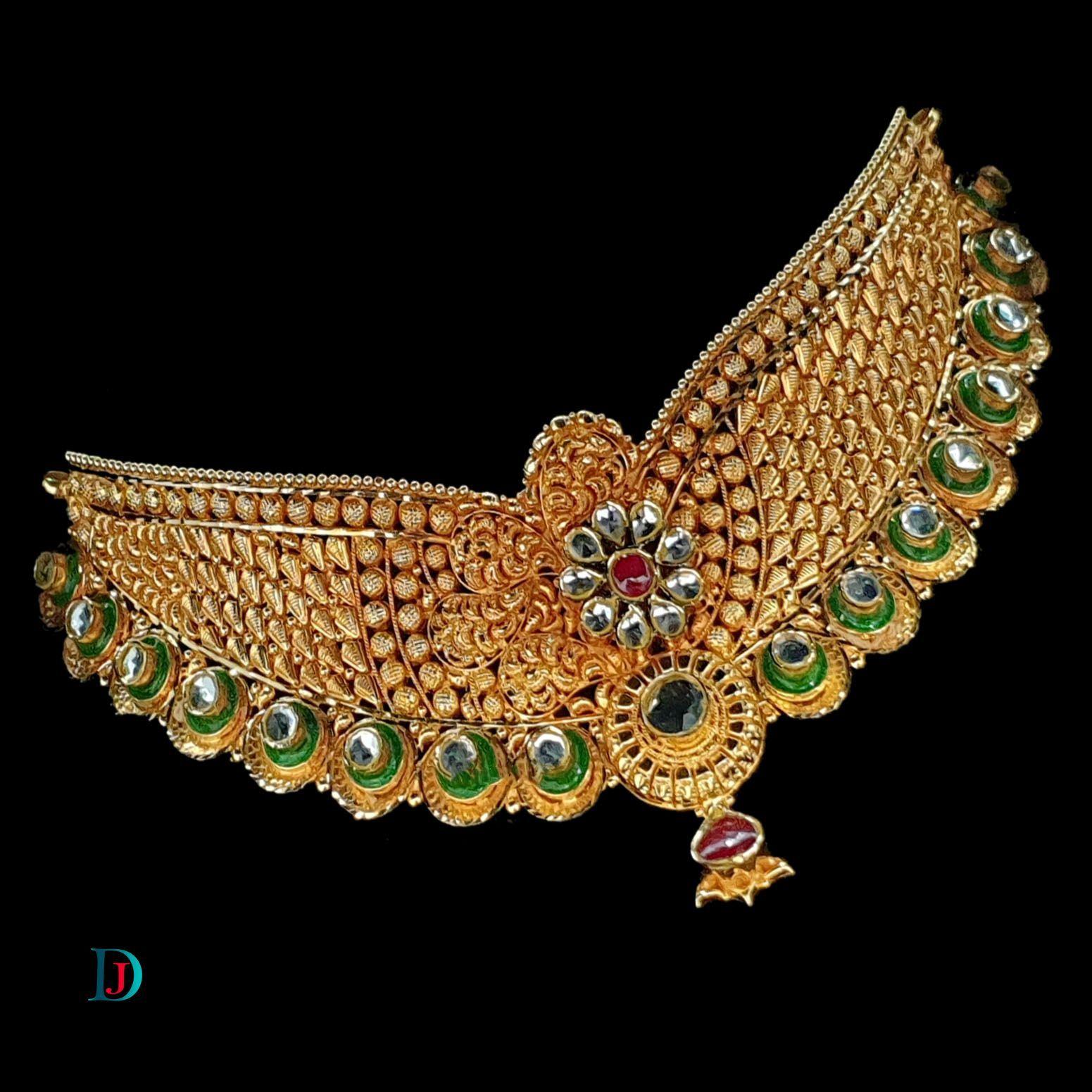 New and Latest Design of Desi Indian Rajasthani Gold Jodha-Haar 