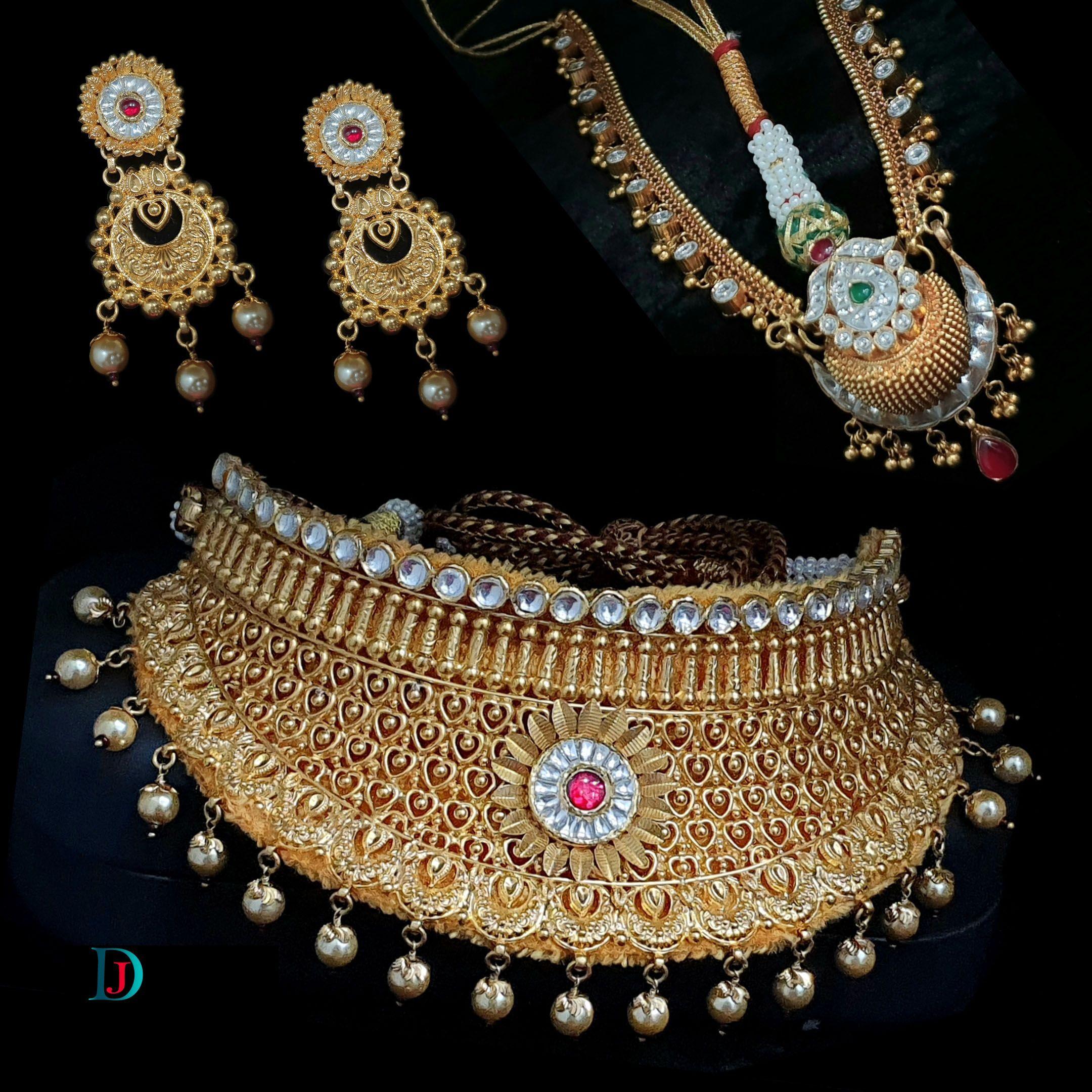 New and Latest Design of Desi Indian Rajasthani Gold Jodha-Haar 