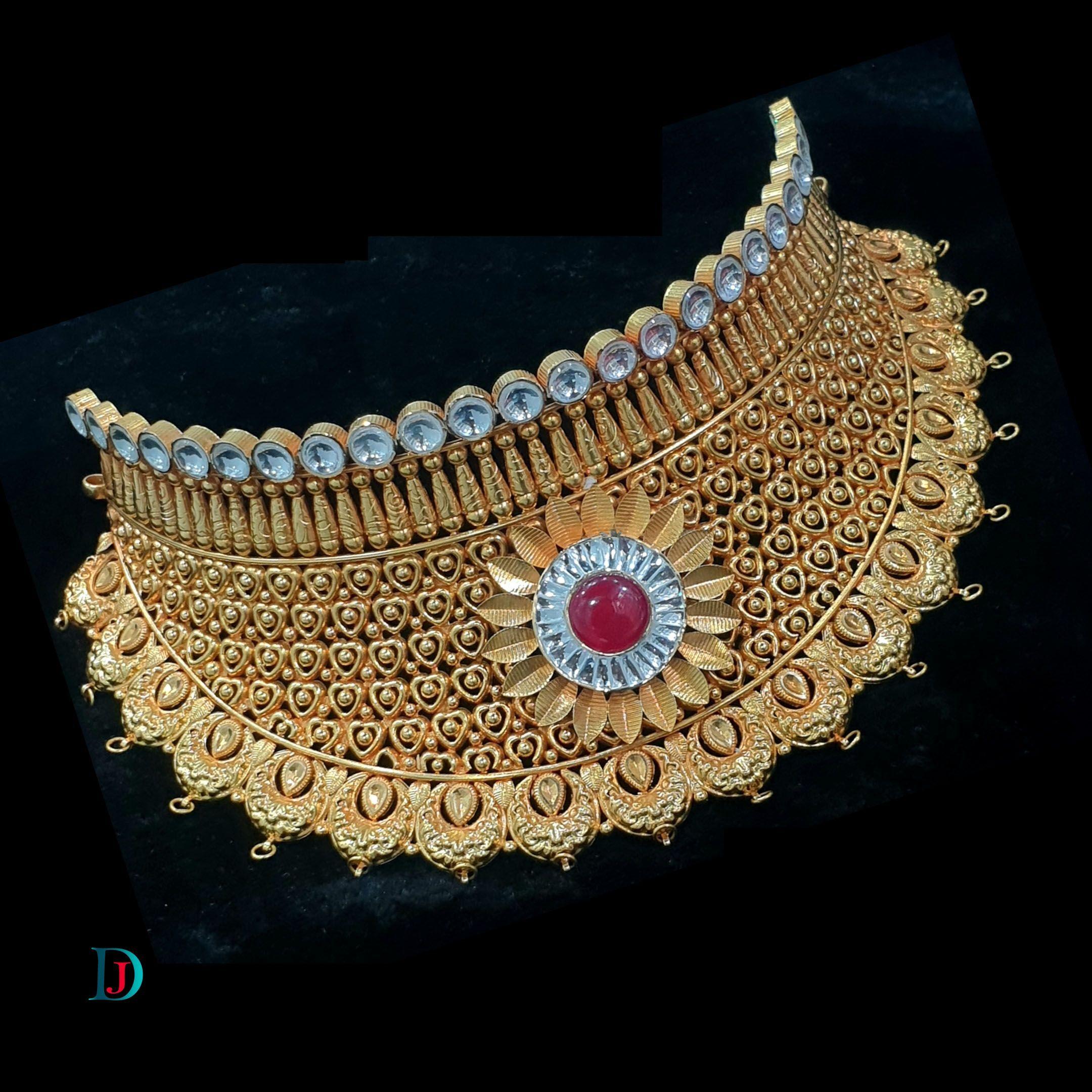 New and Latest Design of Desi Indian Rajasthani Gold Jodha-Haar 