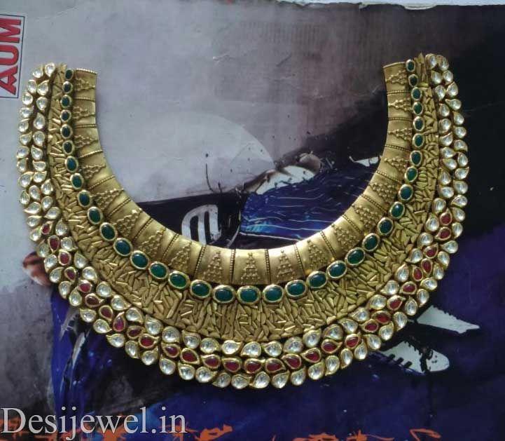New and Latest Design of Rajasthani Desi gold Jodha-Haar 