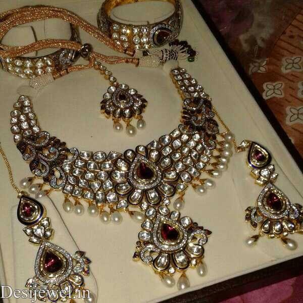 New and Latest Design of Rajasthani Desi gold Jodha-Haar 