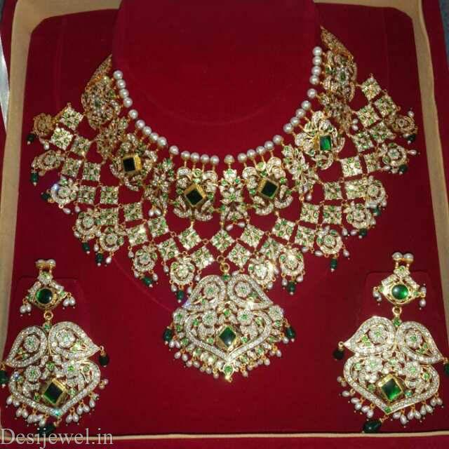 New and Latest Design of Rajasthani Desi gold Jodha-Haar 