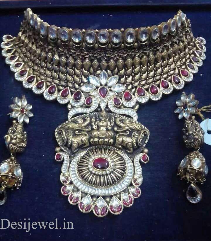 New and Latest Design of Rajasthani Desi gold Jodha-Haar 