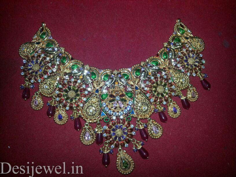 New and Latest Design of Rajasthani Desi gold Jodha-Haar 
