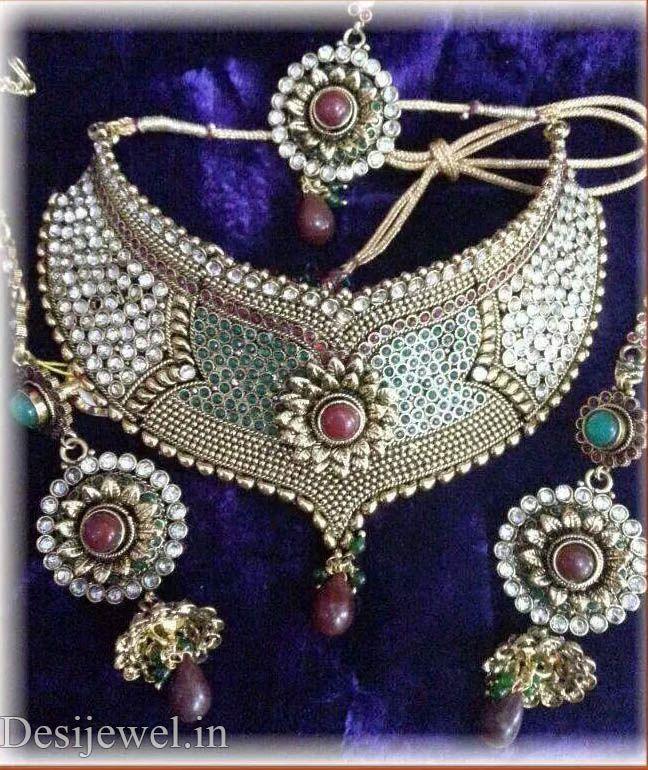 New and Latest Design of Rajasthani Desi gold Jodha-Haar 