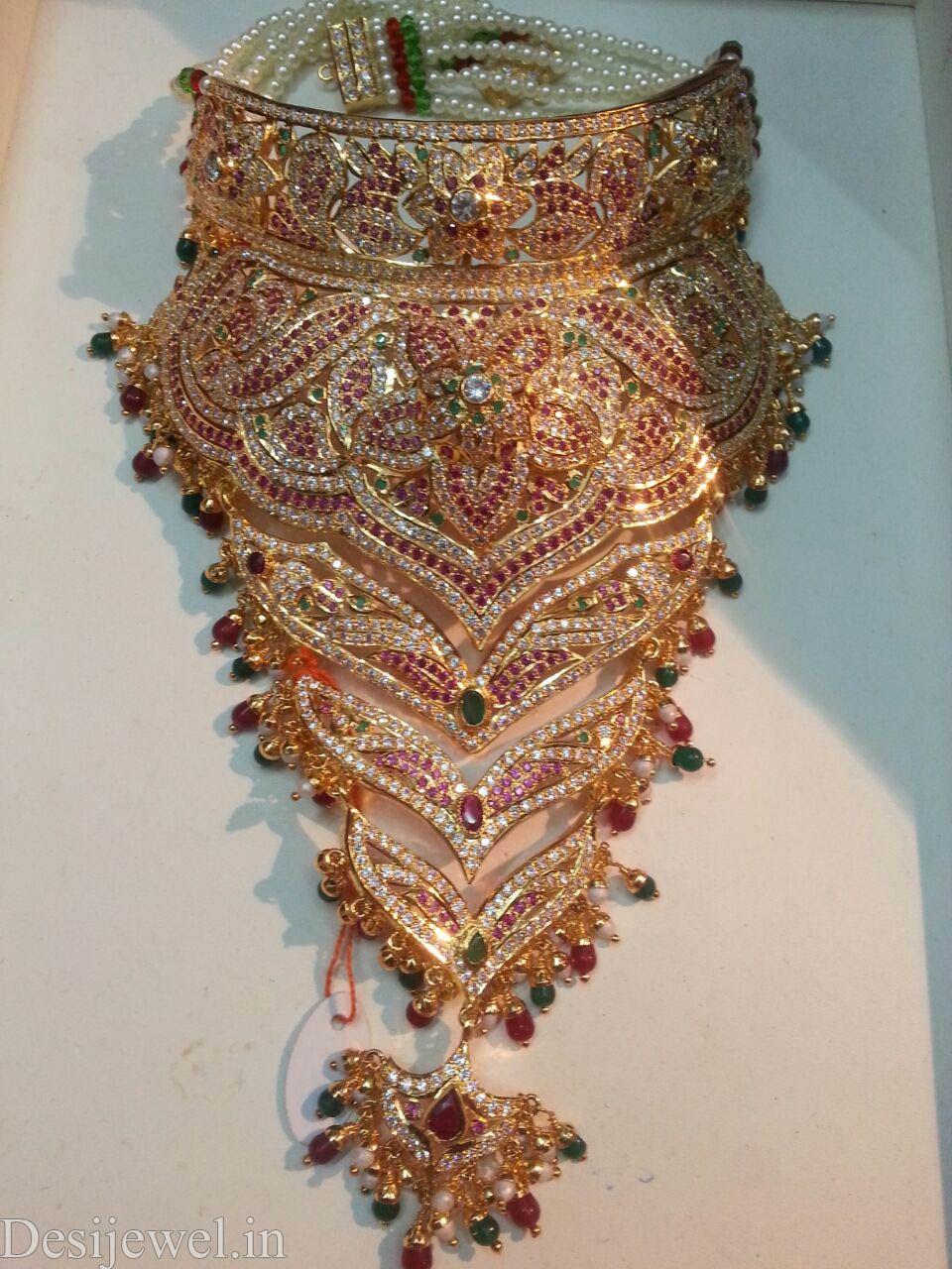 New and Latest Design of Rajasthani Desi gold Jodha-Haar 