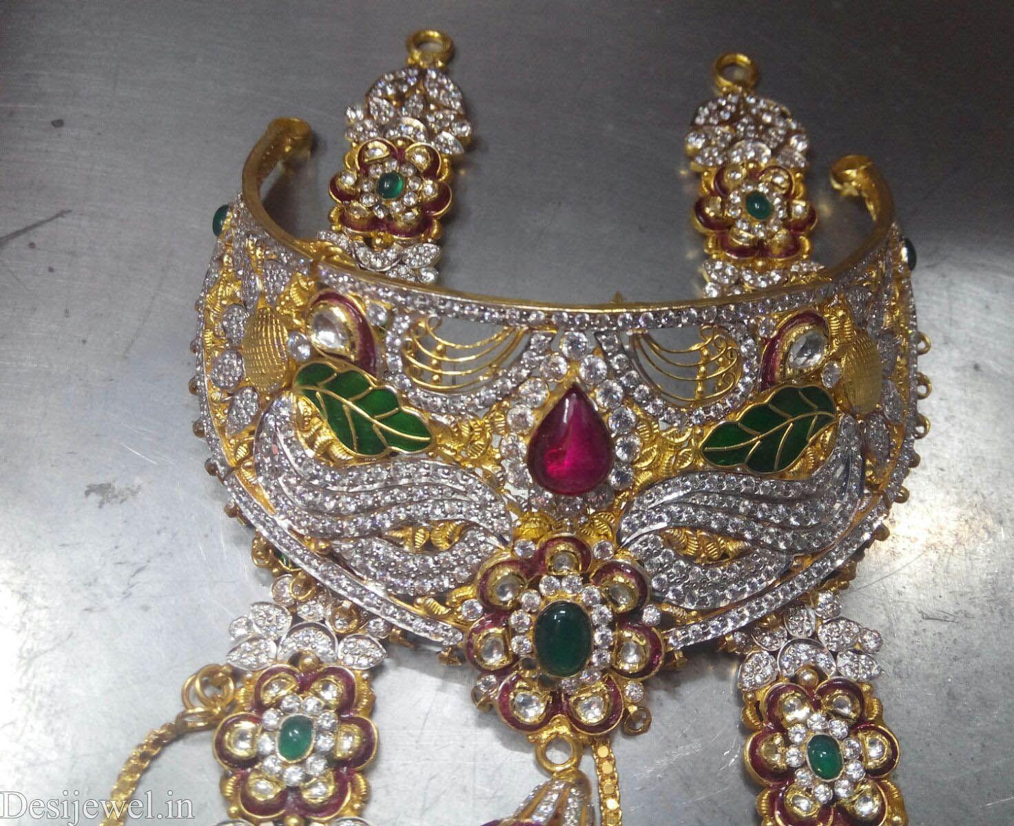 New and Latest Design of Rajasthani Desi gold Jodha-Haar 