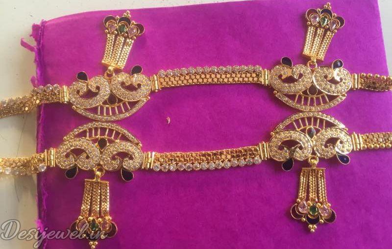 New and Latest Design of Rajasthani Desi gold gala-Kanthi 