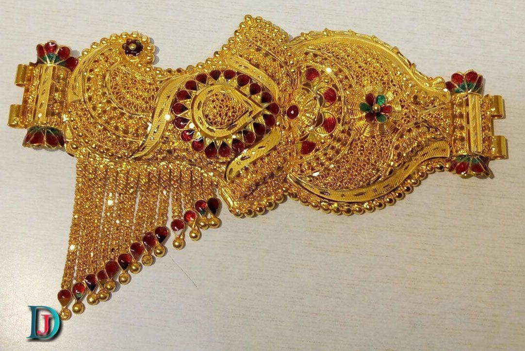 New and Latest Design of Rajasthani Desi gold gala-Kanthi 