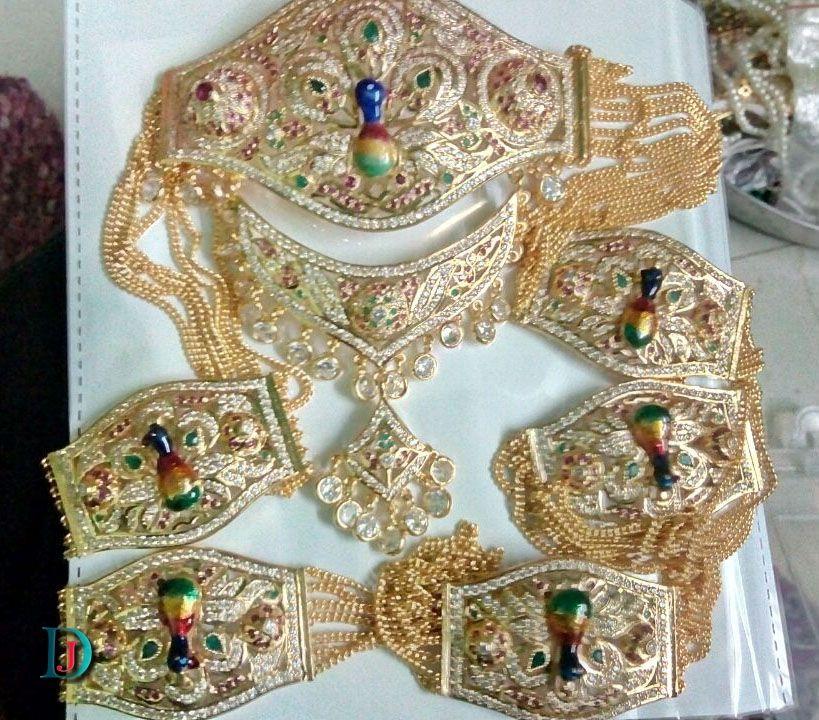New and Latest Design of Rajasthani Desi gold gala-Kanthi 