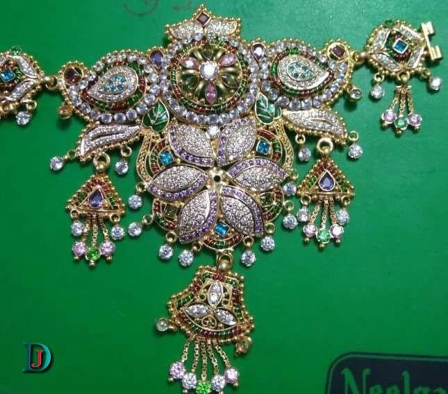 New and Latest Design of Rajasthani Desi gold gala-Kanthi 