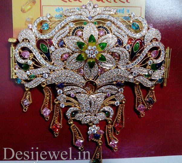 New and Latest Design of Rajasthani Desi gold gala-Kanthi 