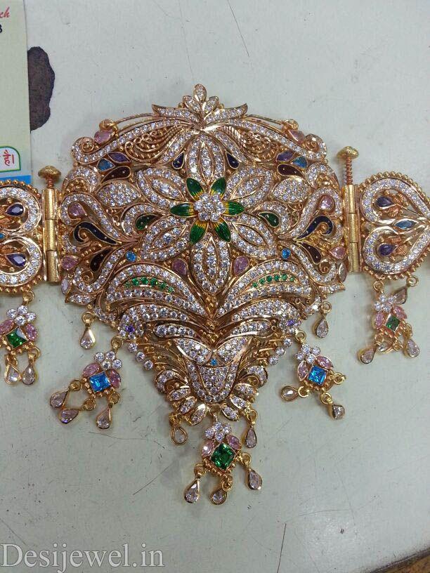 New and Latest Design of Rajasthani Desi gold gala-Kanthi 