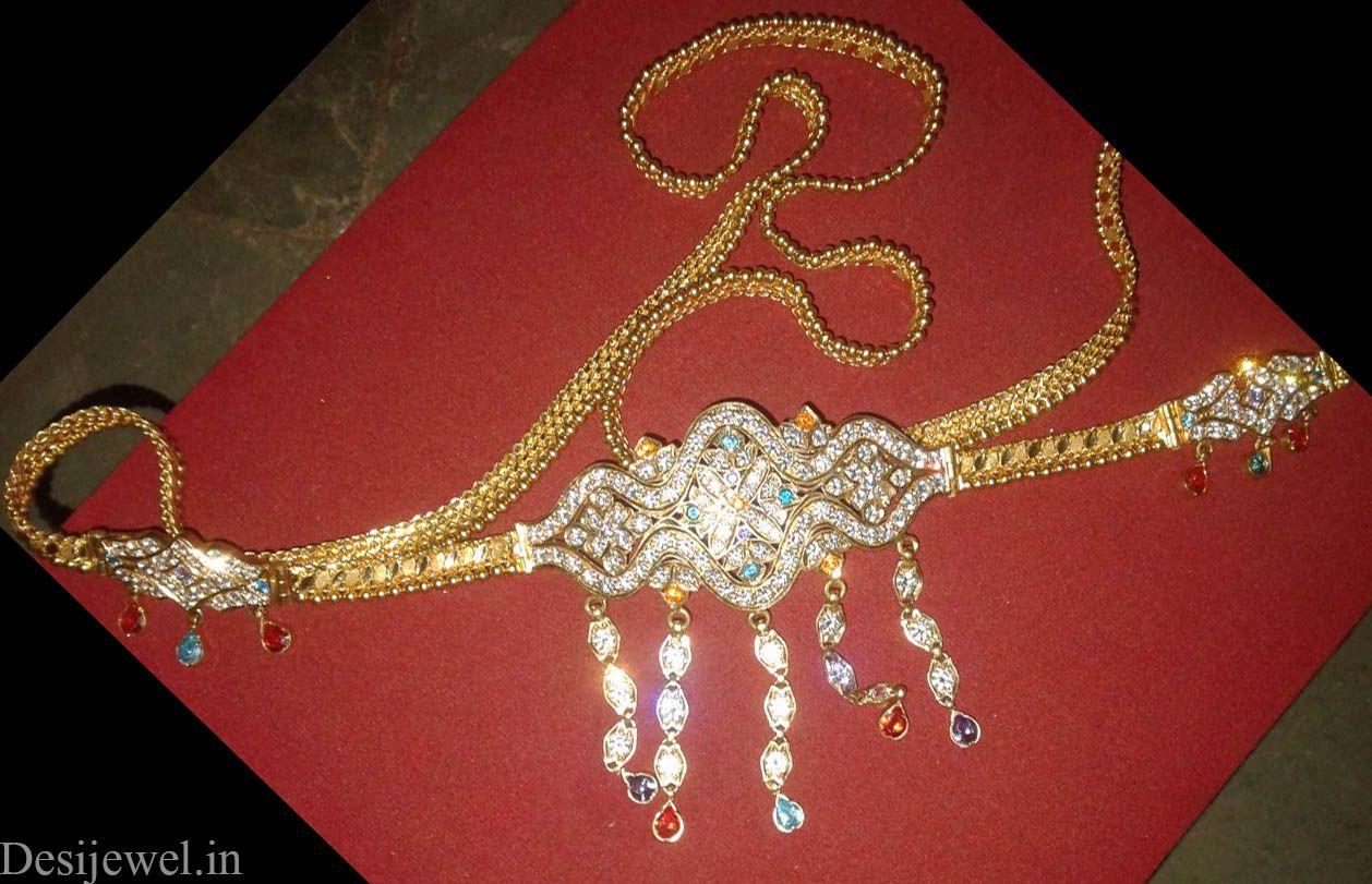 New and Latest Design of Rajasthani Desi gold gala-Kanthi 