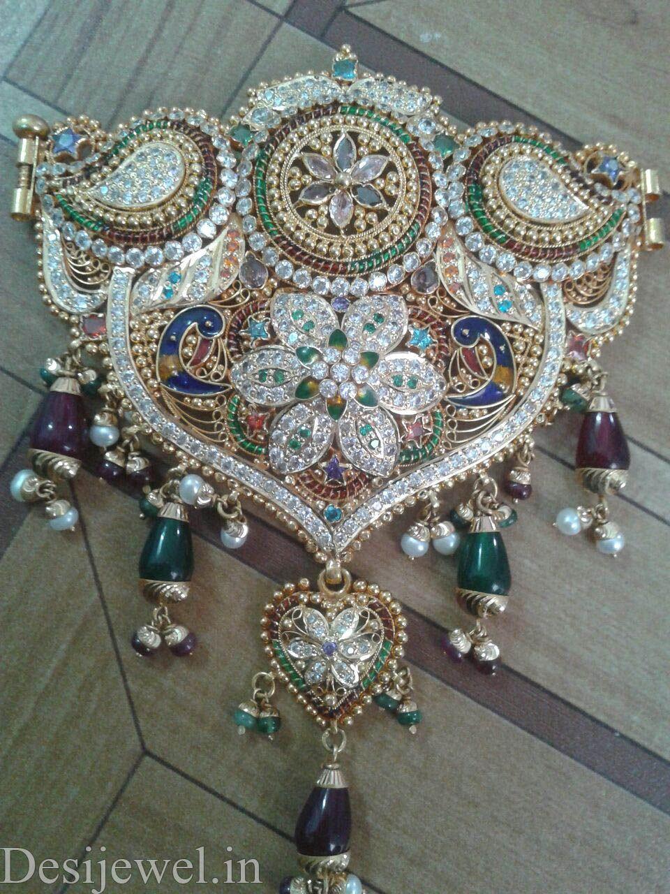 New and Latest Design of Rajasthani Desi gold gala-Kanthi 