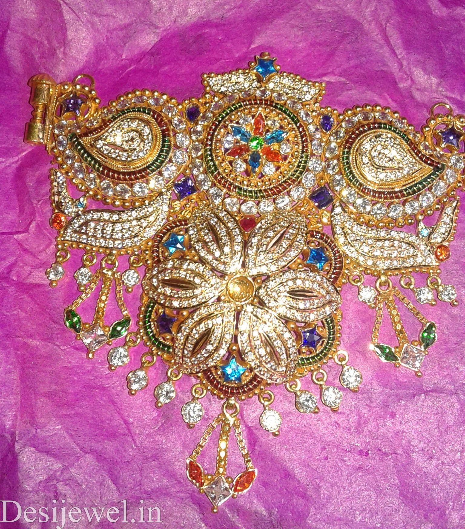 New and Latest Design of Rajasthani Desi gold gala-Kanthi 