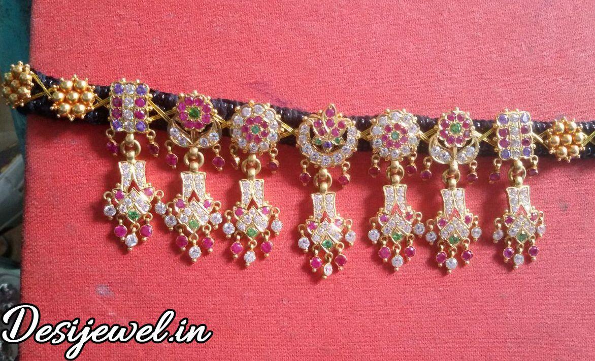 New and Latest Design of Rajasthani Desi gold gala-Kanthi 