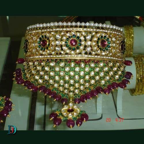 New and Latest Design of Rajasthani Desi gold Gala-Aad 