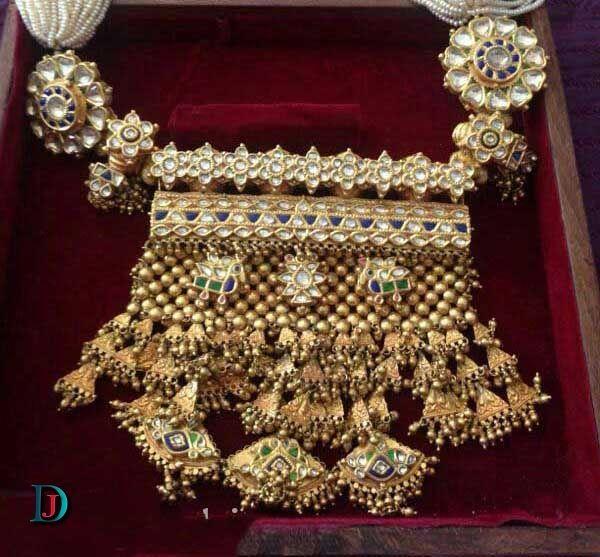 New and Latest Design of Rajasthani Desi gold Gala-Aad 