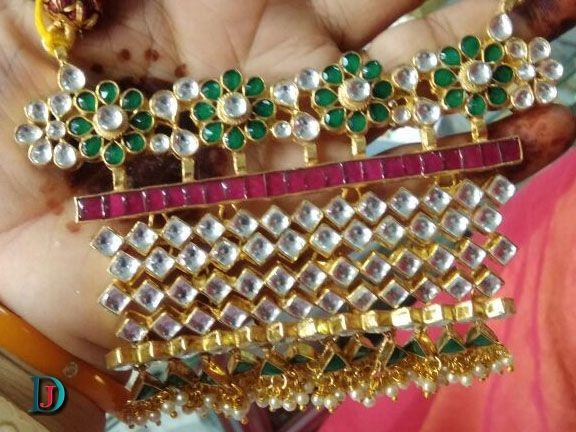 New and Latest Design of Rajasthani Desi gold Gala-Aad 