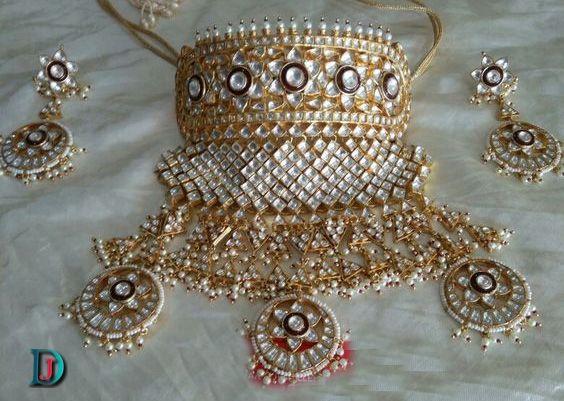 New and Latest Design of Rajasthani Desi gold Gala-Aad 