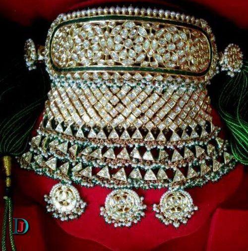 New and Latest Design of Rajasthani Desi gold Gala-Aad 
