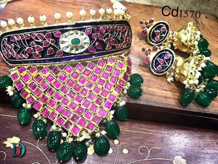 New and Latest Design of Rajasthani Desi gold Gala-Aad 