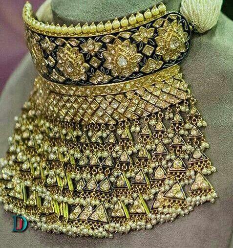 New and Latest Design of Rajasthani Desi gold Gala-Aad 