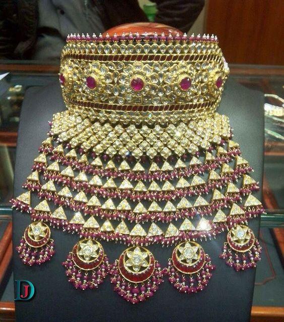 New and Latest Design of Rajasthani Desi gold Gala-Aad 