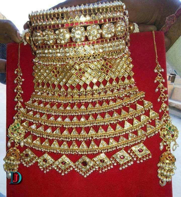 New and Latest Design of Rajasthani Desi gold Gala-Aad 